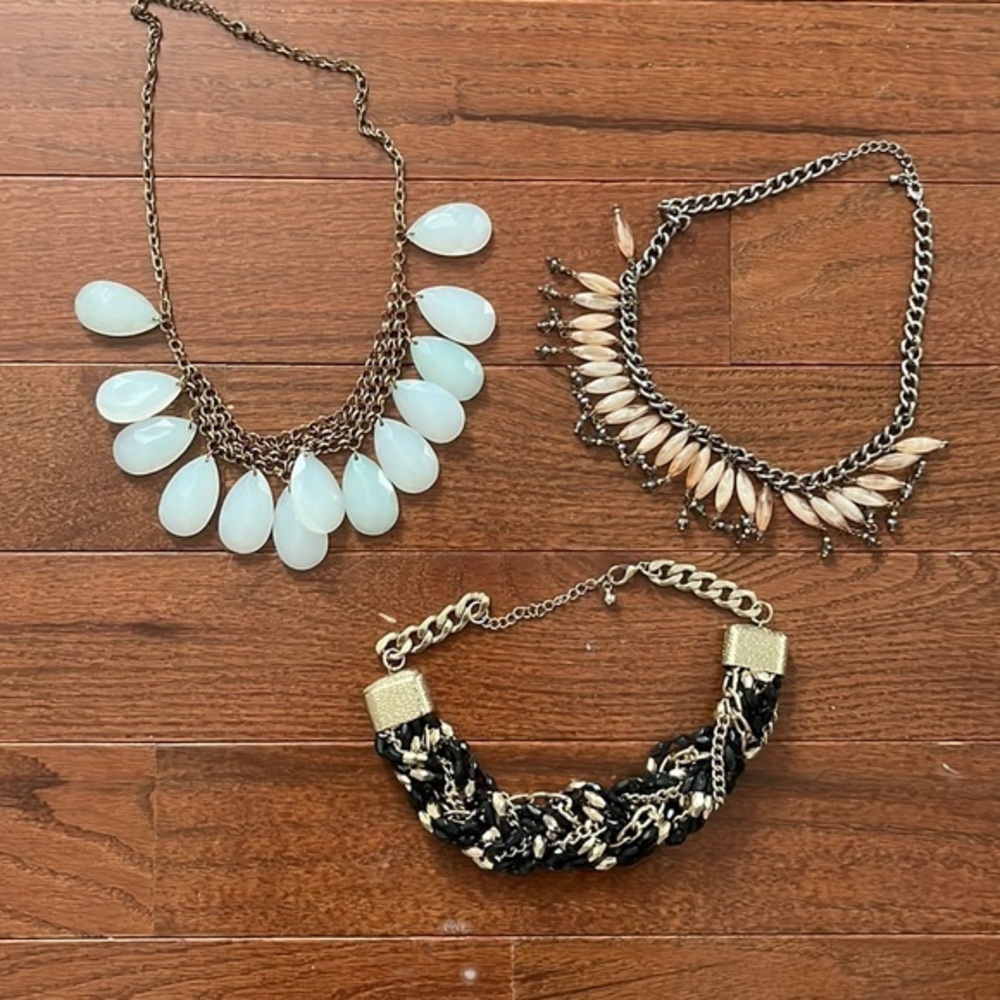 Statement necklaces